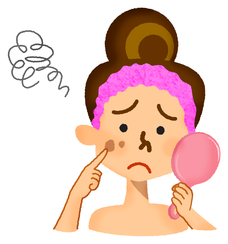 しみの種類について